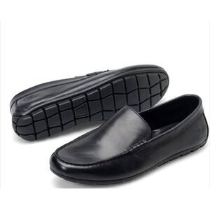BORN Allan Black Leather Loafer Size 14M